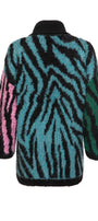 Long Zebra Cardi
