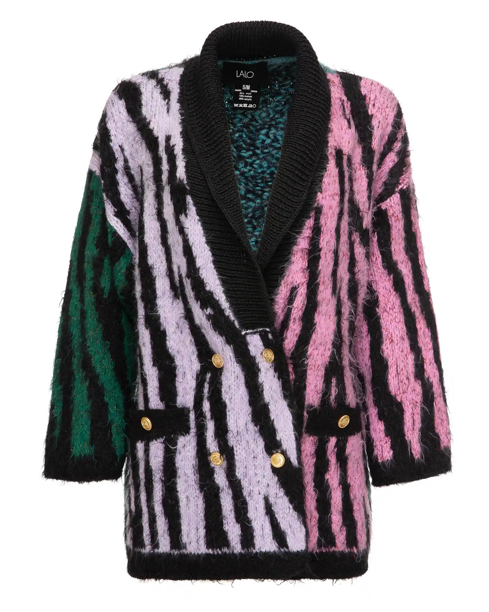 Long Zebra Cardi
