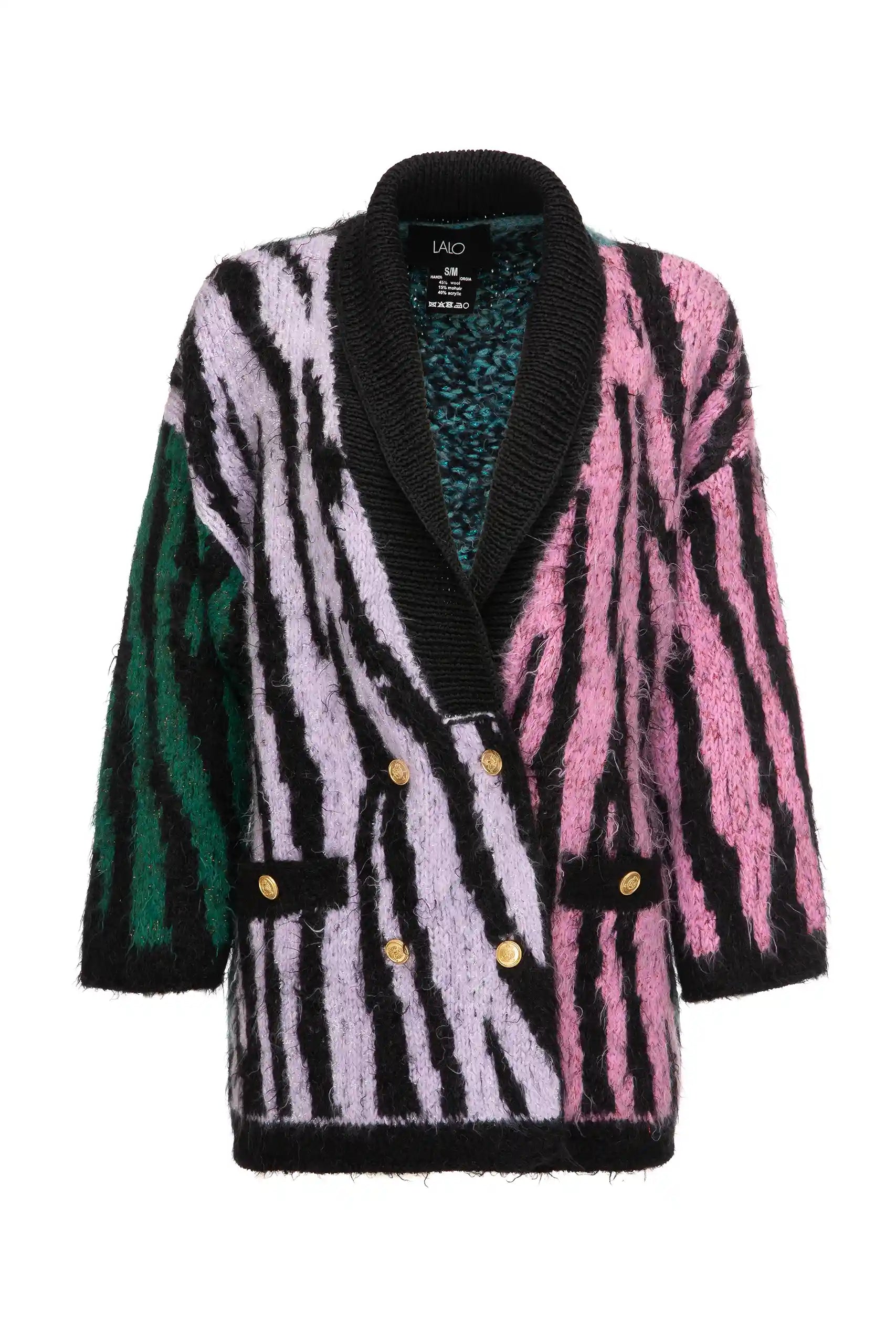 Long Zebra Cardi