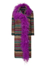 Tweed Boa Coat