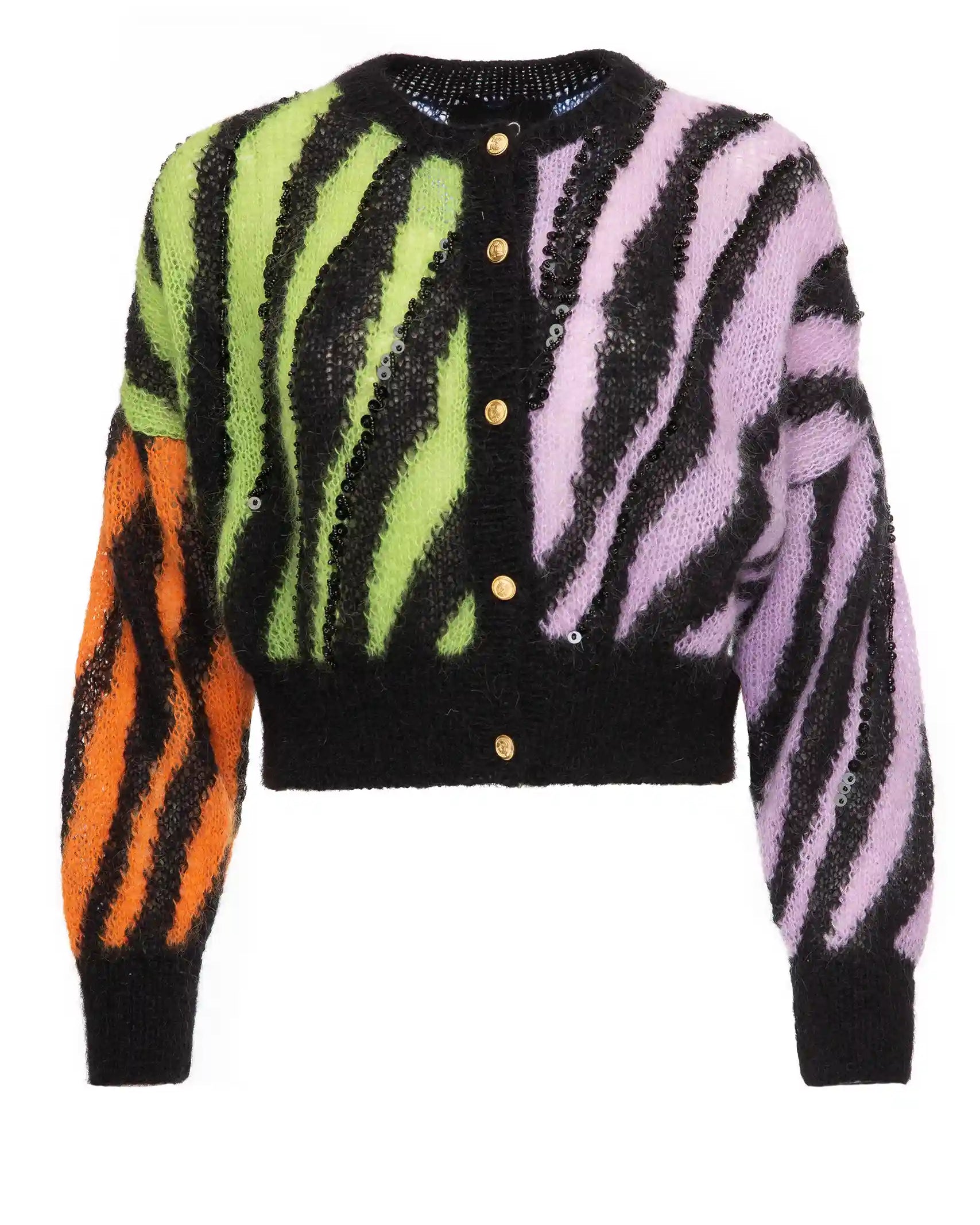 Short Zebra Cardi