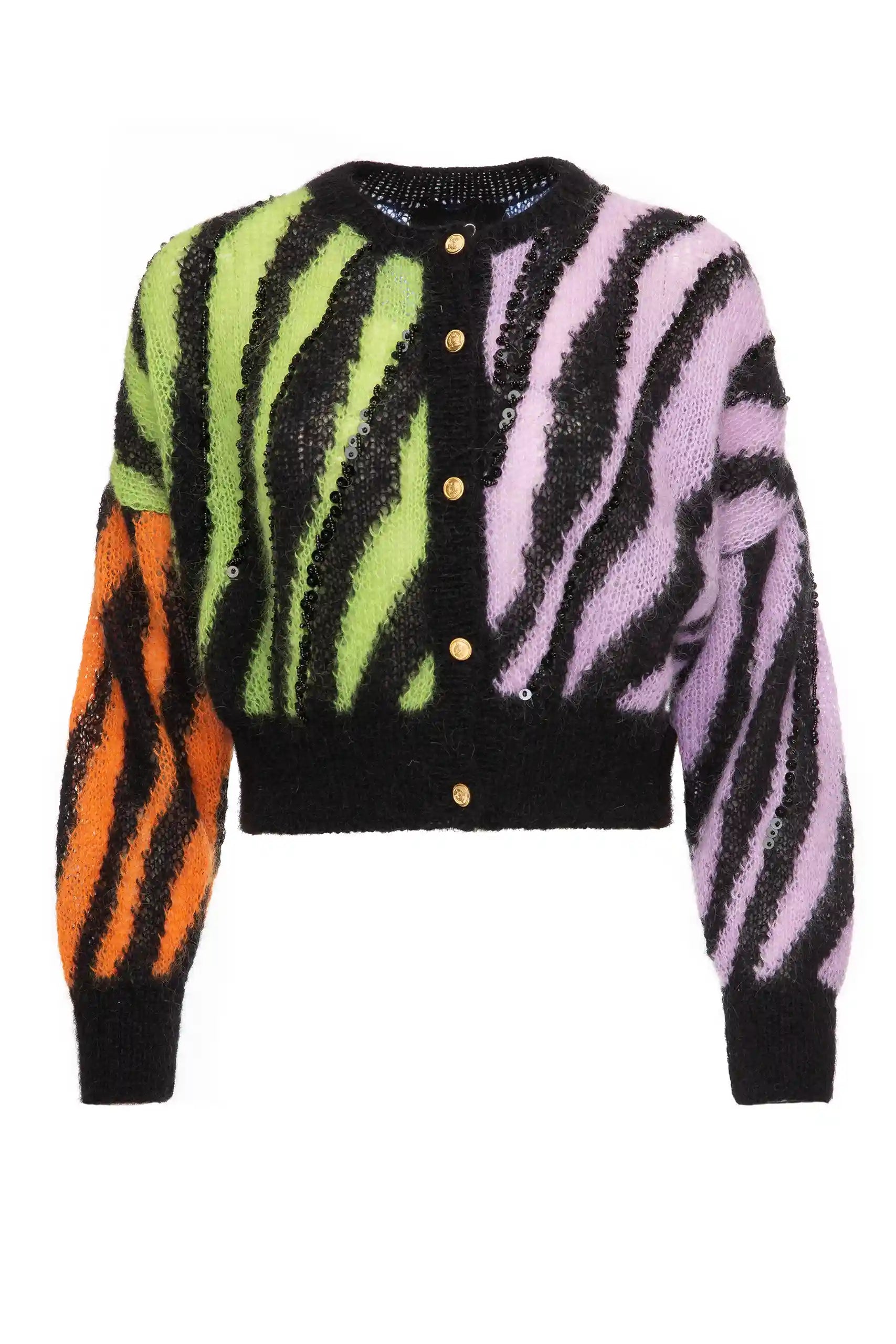 Short Zebra Cardi