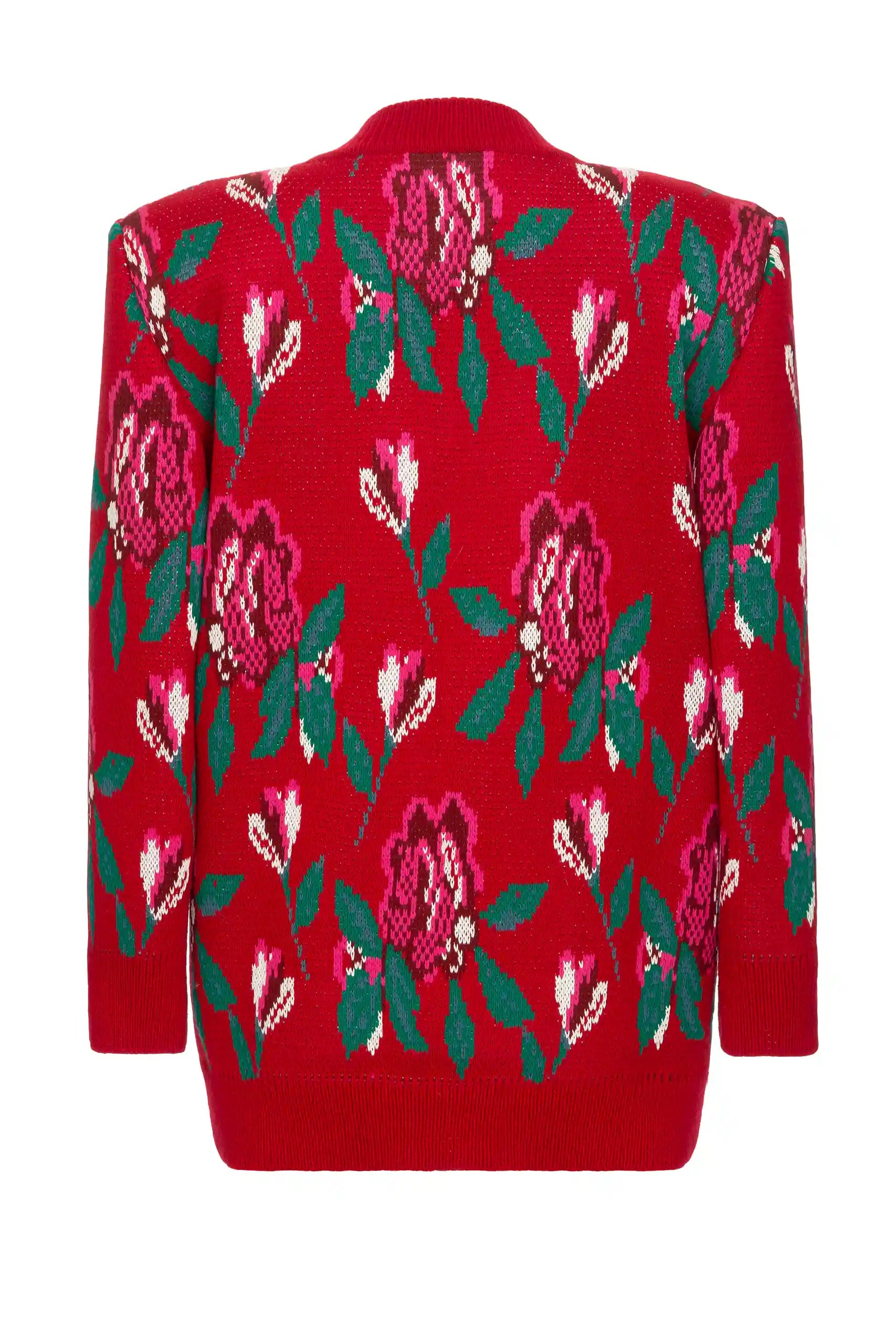 Red  Cardi