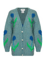Blue Tulips Cardi