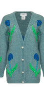 Blue Tulips Cardi