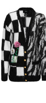 Chess Flower Cardi