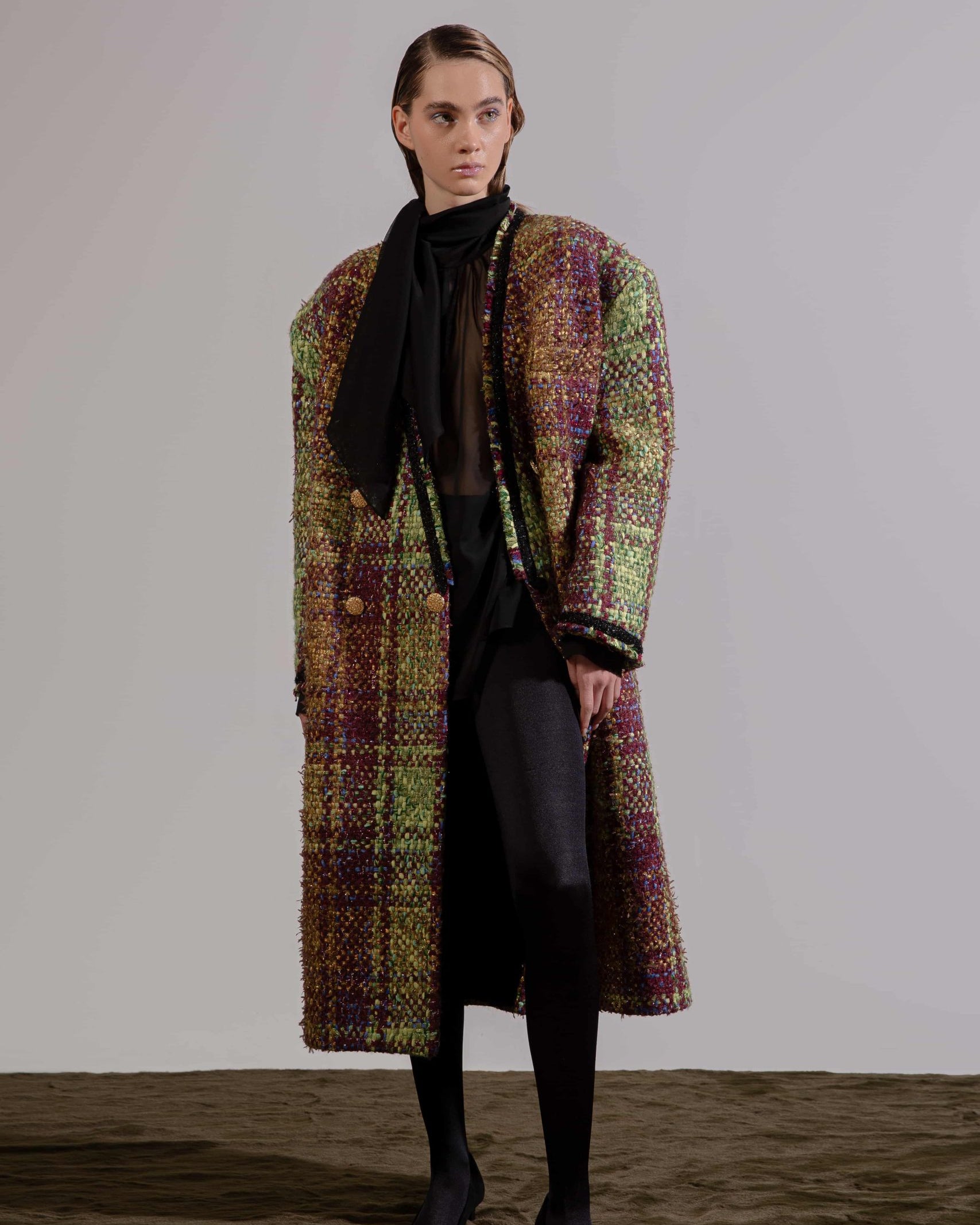 Tweed Coat