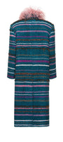 Tweed Boa Coat