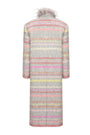 Tweed Boa Coat