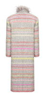 Tweed Boa Coat