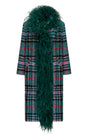 Tweed Boa Coat