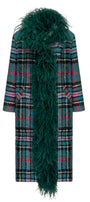 Tweed Boa Coat