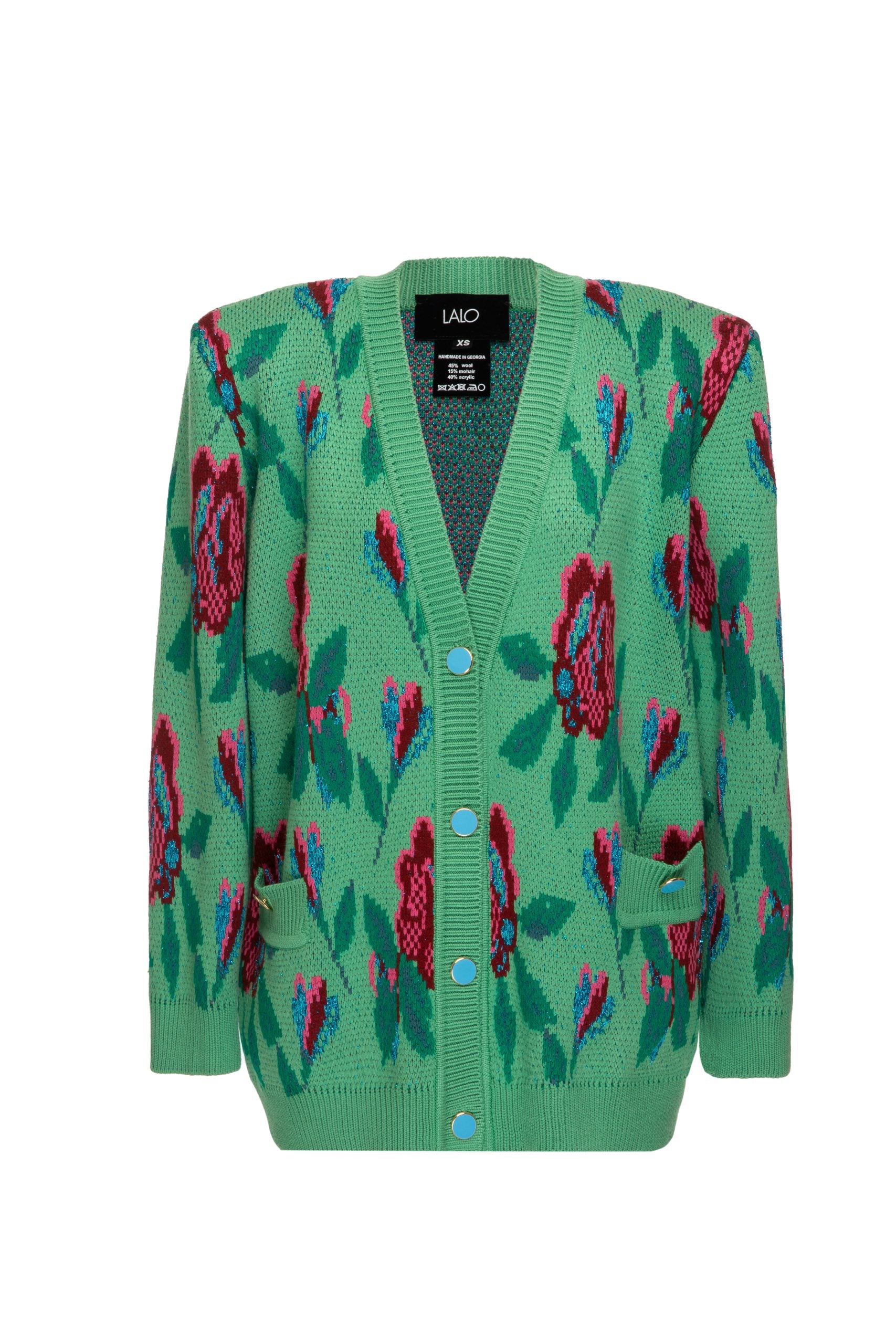 Green Sequence Cardi