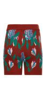 Red Sequence Shorts