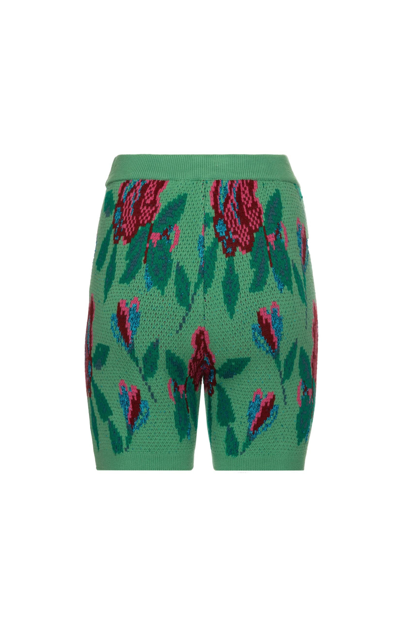 Green Sequence Shorts