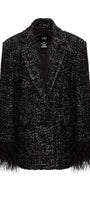 Tweed Boa Jacket