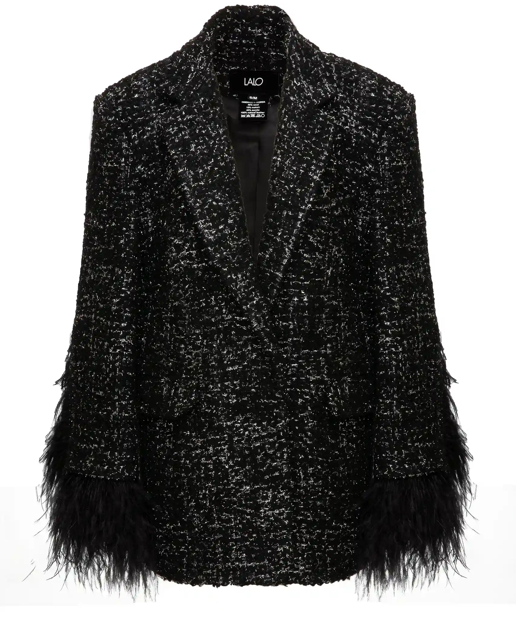 Tweed Boa Jacket