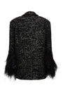 Tweed Boa Jacket