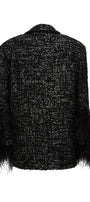 Tweed Boa Jacket