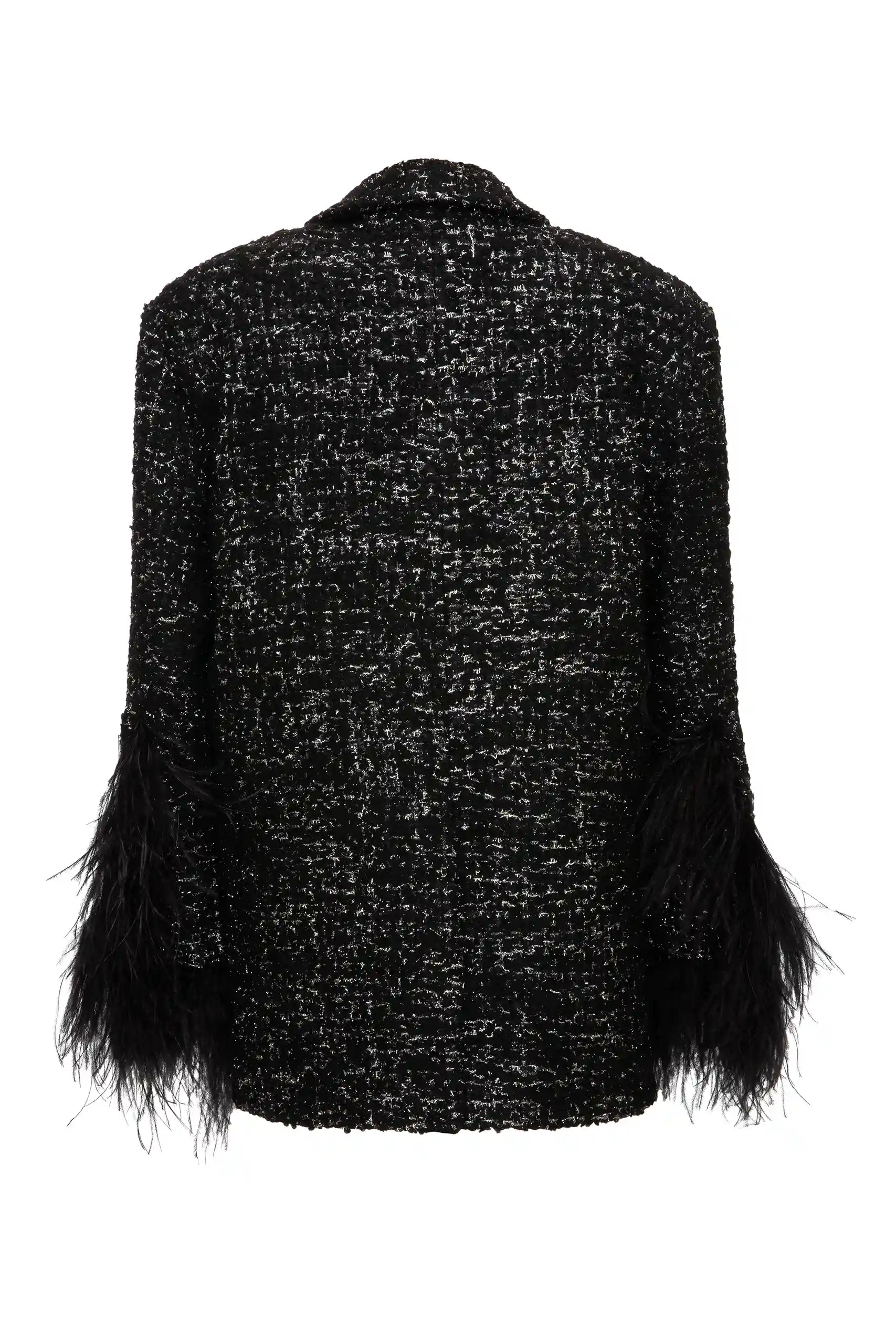 Tweed Boa Jacket