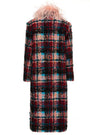 Tweed Boa Coat