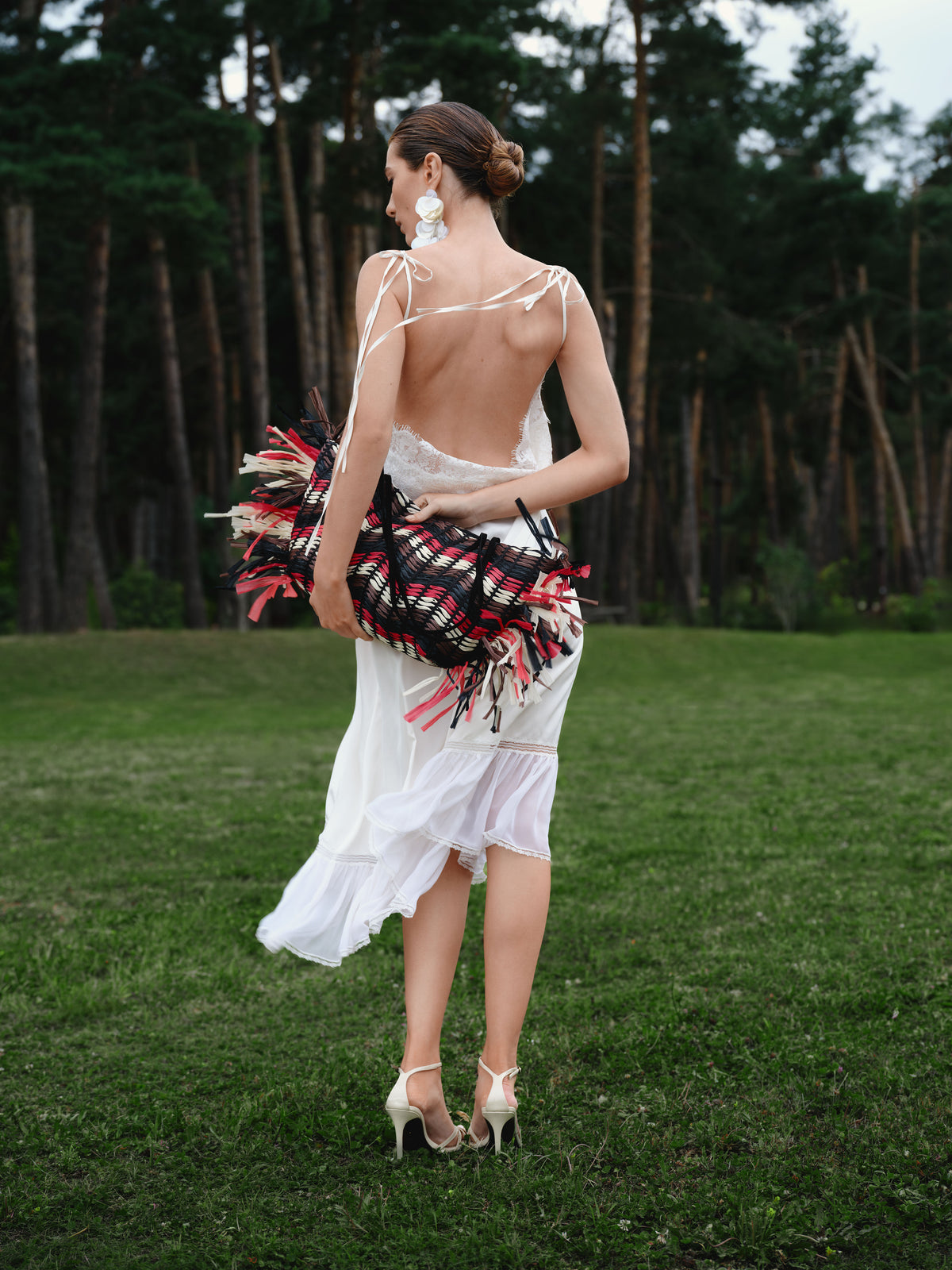 Camille Raffia Bag