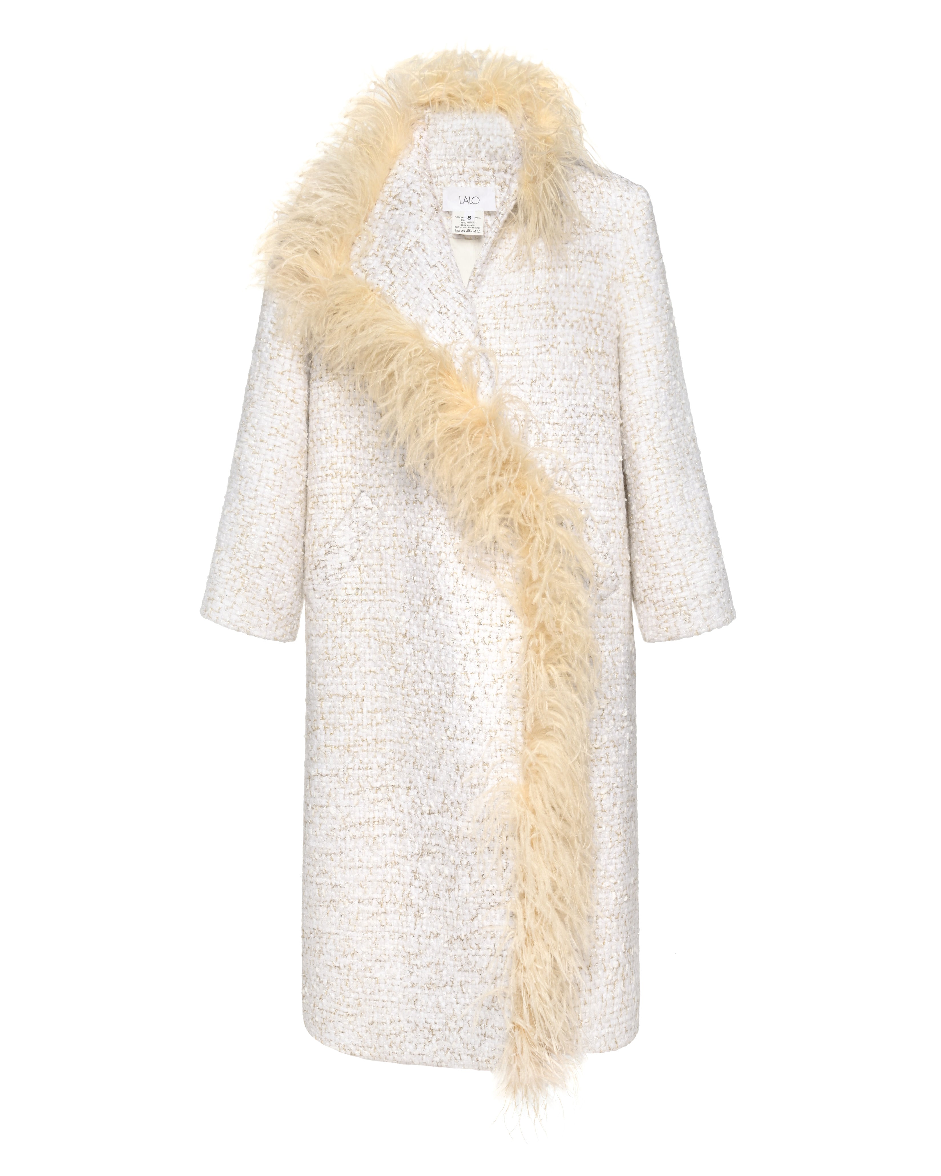 Boa Tweed Coat
