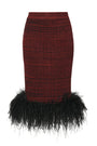 Silvia Feather Skirt