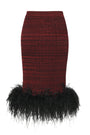 Silvia Feather Skirt