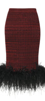 Silvia Feather Skirt