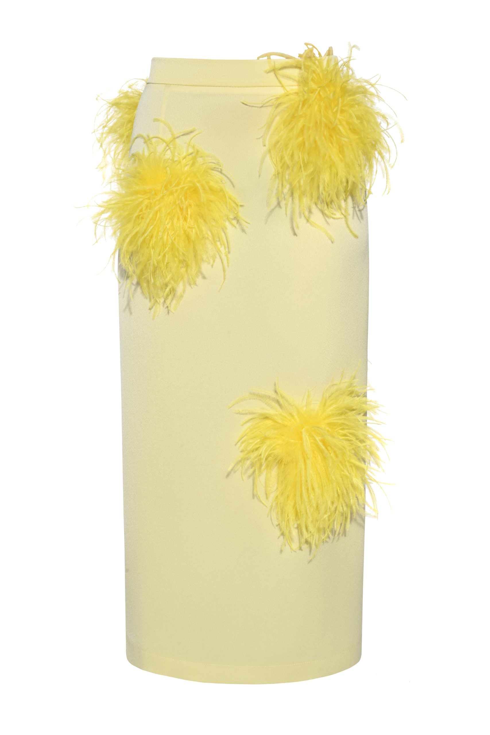 Poppy Feather Skirt