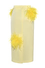 Poppy Feather Skirt