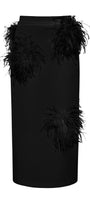 Toni Feather Skirt
