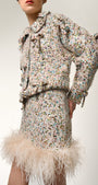 Lilia Feather Skirt