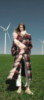 Tweed Boa Coat