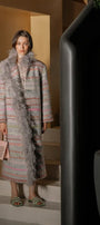 Tweed Boa Coat