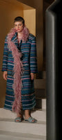 Tweed Boa Coat