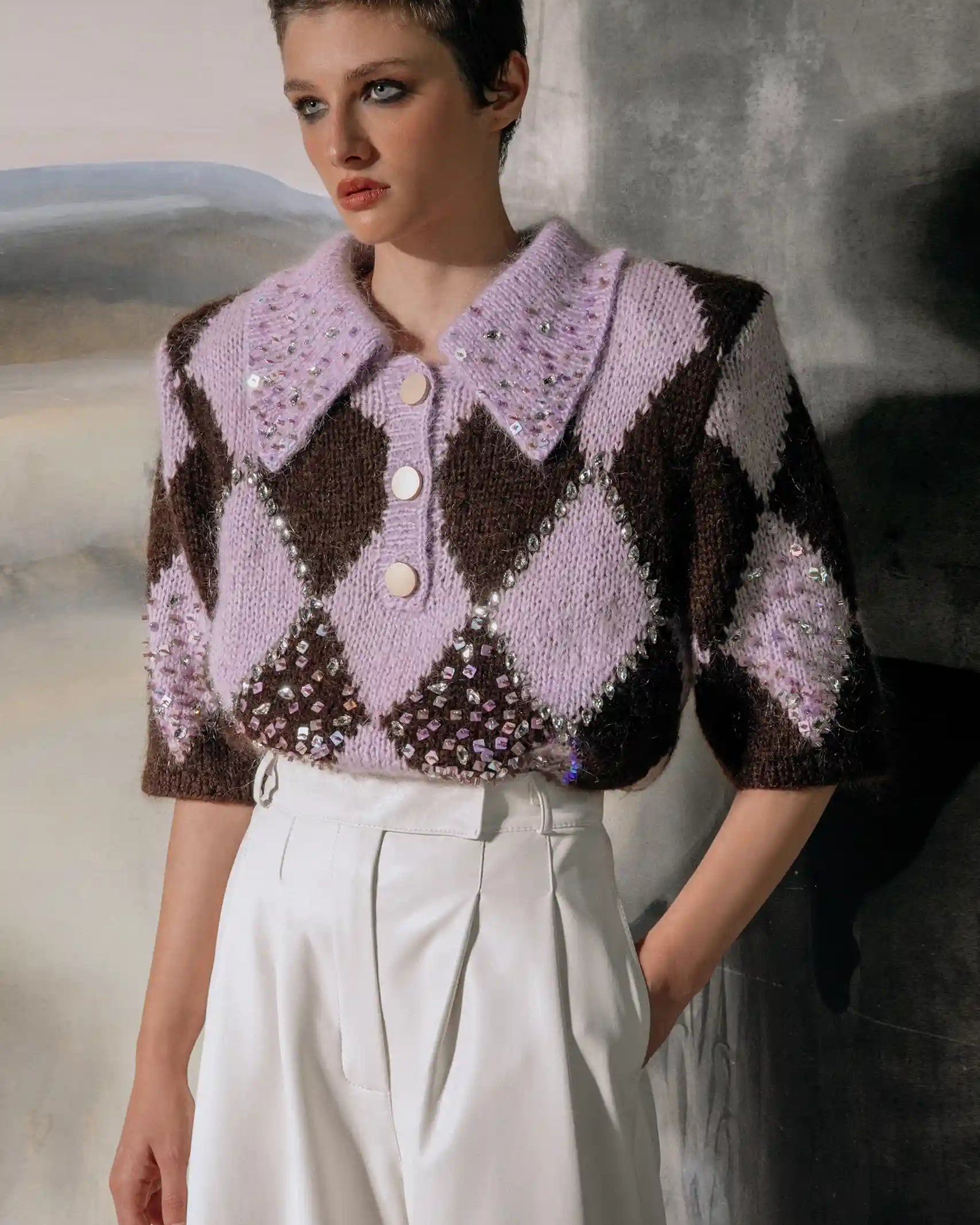 Geometric Sweater