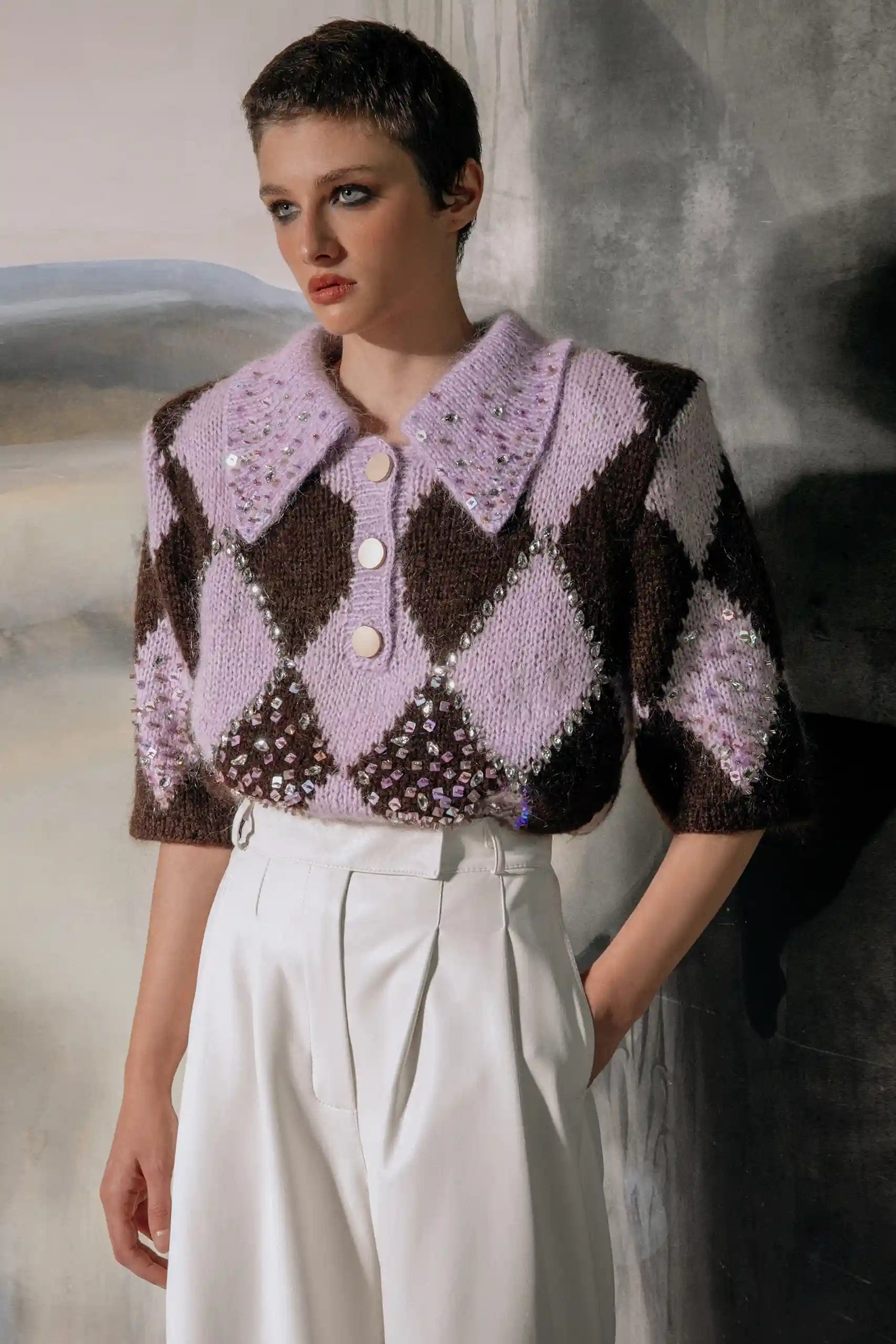 Geometric Sweater