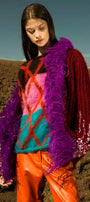 Fancy Boa Cardi