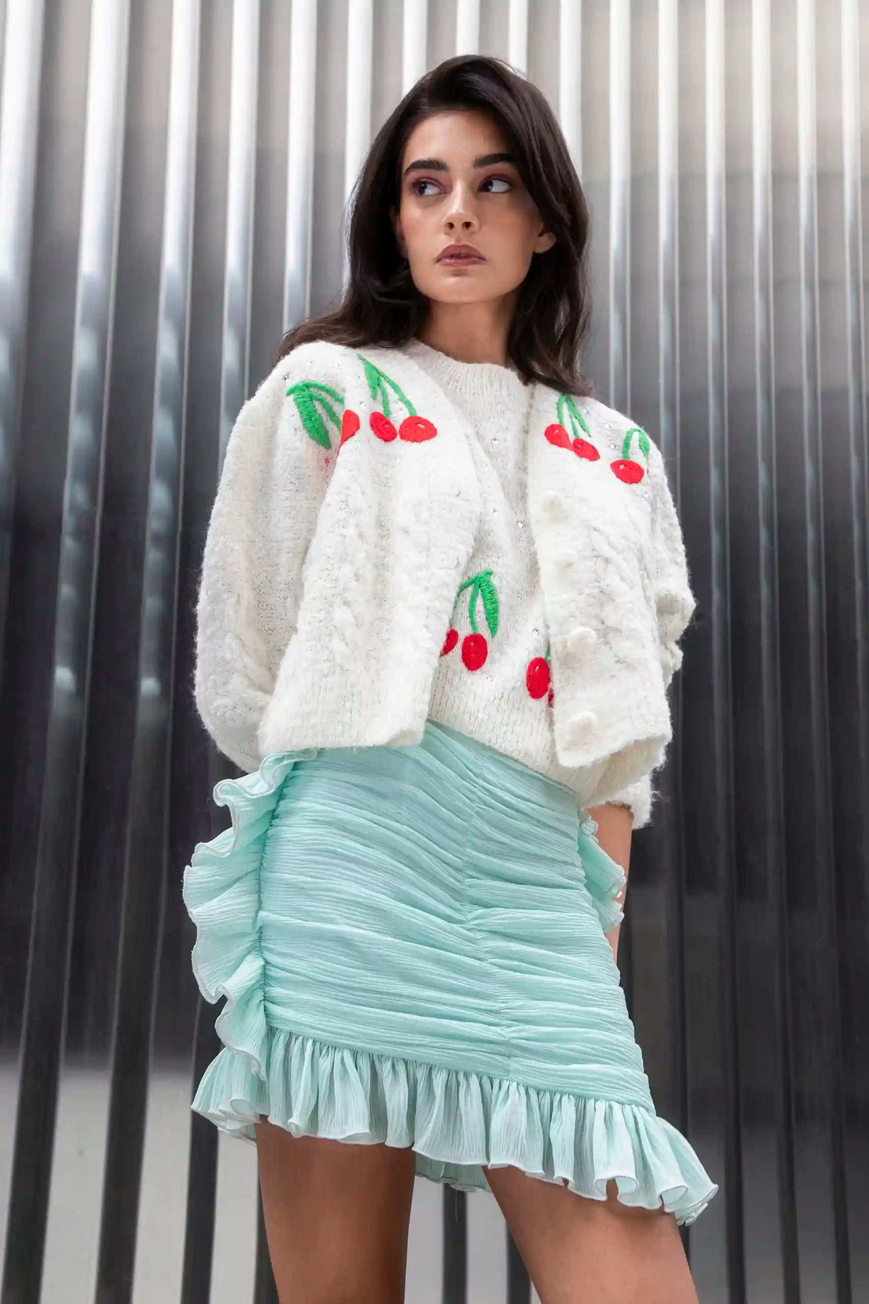 Cherry Cardi