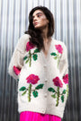 Red Rose Cardi