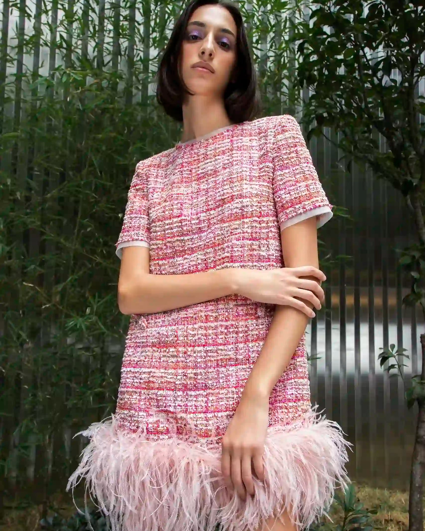 Tweed Dress