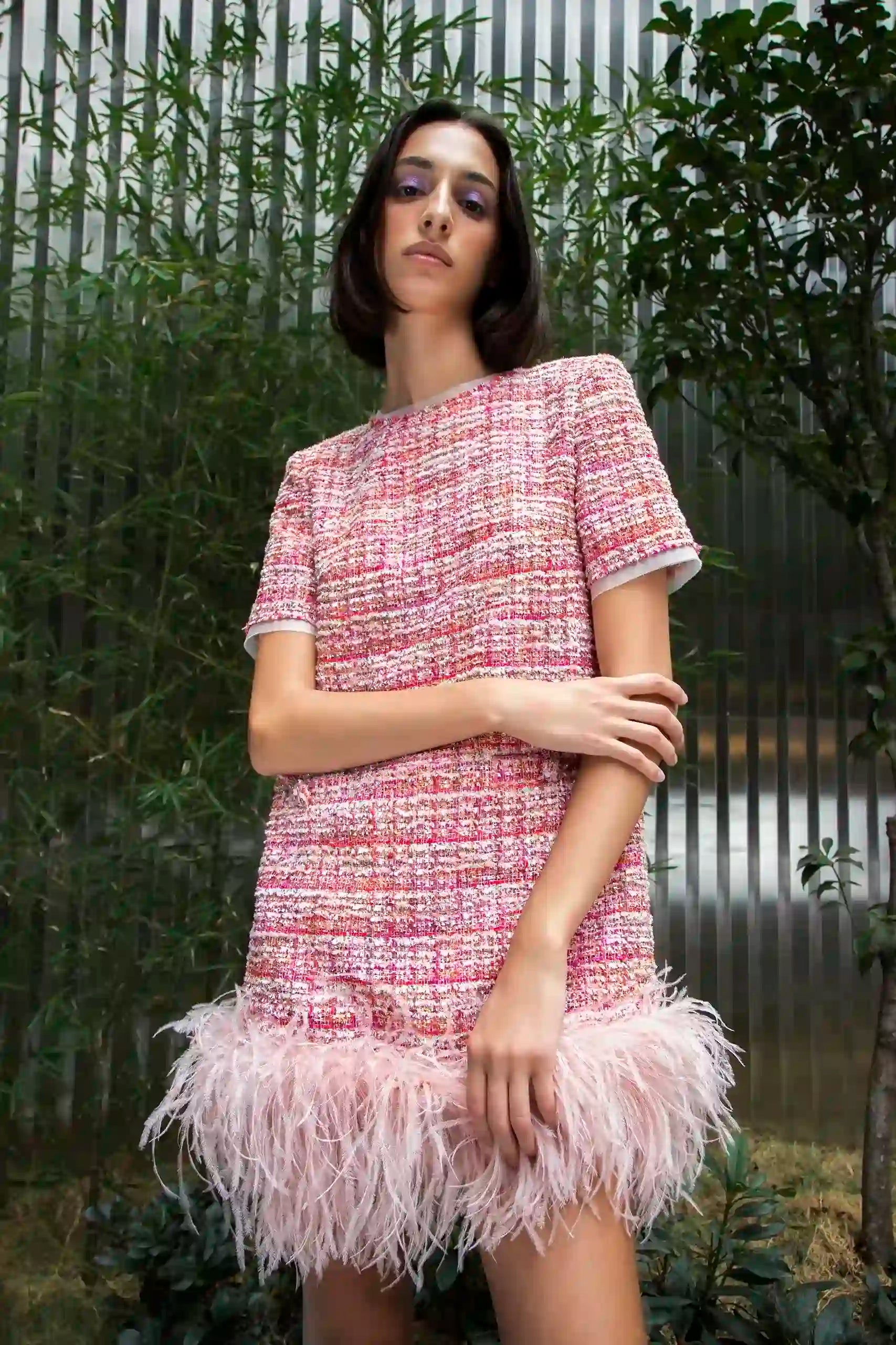 Tweed Dress