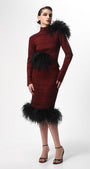 Silvia Feather Skirt