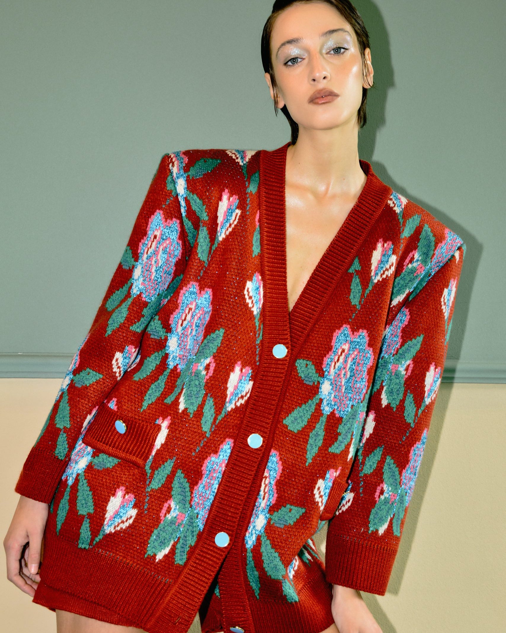 Red Sequence Cardi