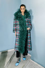Tweed Boa Coat