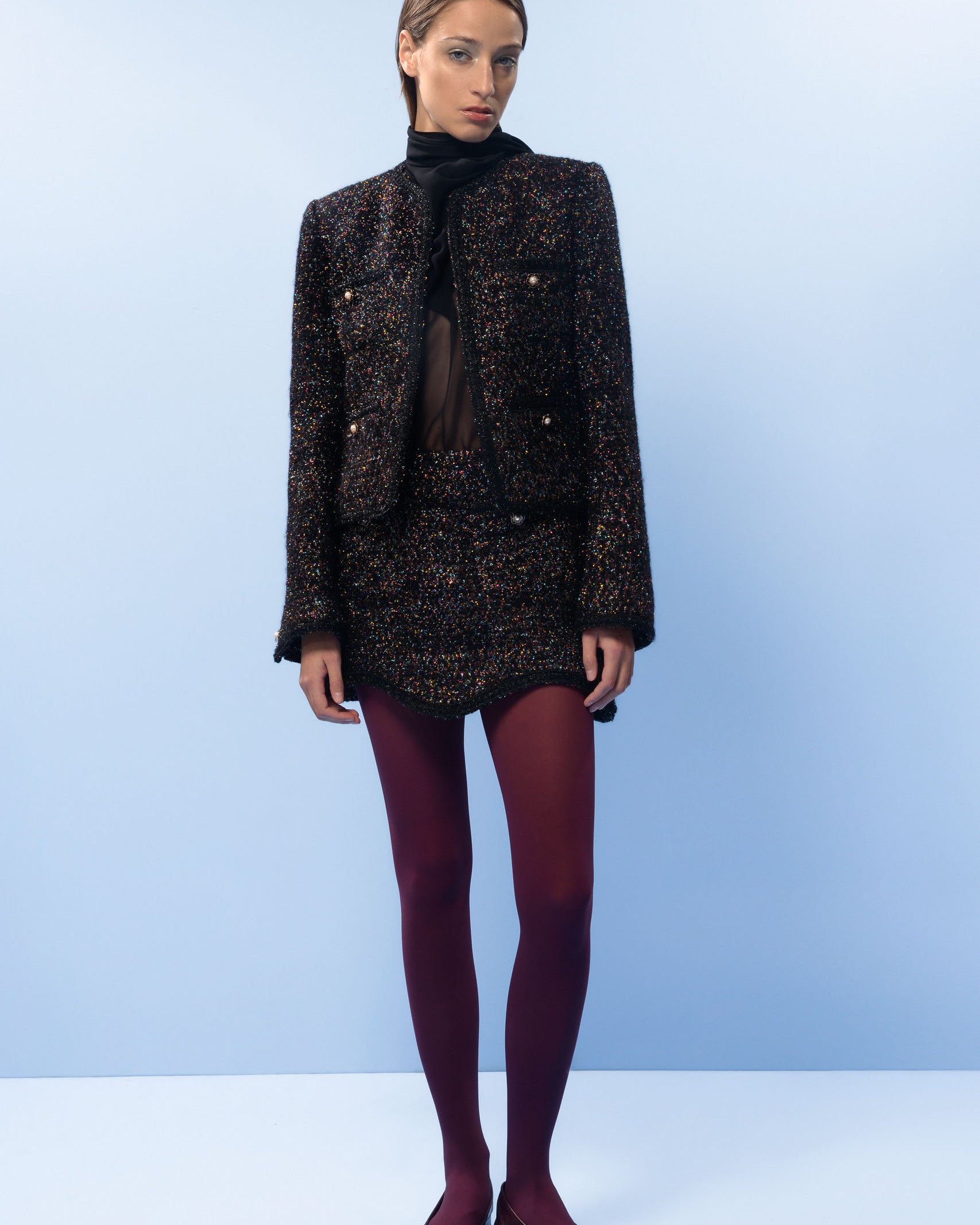 Tweed Skirt