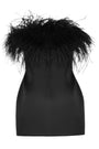 Salue Boa Dress