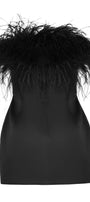 Salue Boa Dress